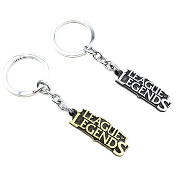 Μπρελόκ LOL Out Of Lollie Jin Kesi Keychain Dawning Goddess Leona Shield Μπρελόκ League Of Legend LOGO Κρεμαστό κόσμημα