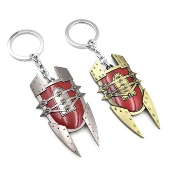 Μπρελόκ LOL Out Of Lollie Jin Kesi Keychain Dawning Goddess Leona Shield Μπρελόκ League Of Legend LOGO Κρεμαστό κόσμημα