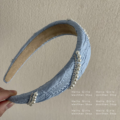 Coreea de Sud Cristal Stras Bentiță Net Roșu INS Franțuzesc Elegant Bandita Banchet Presiunea părului Par Coșcă Femei