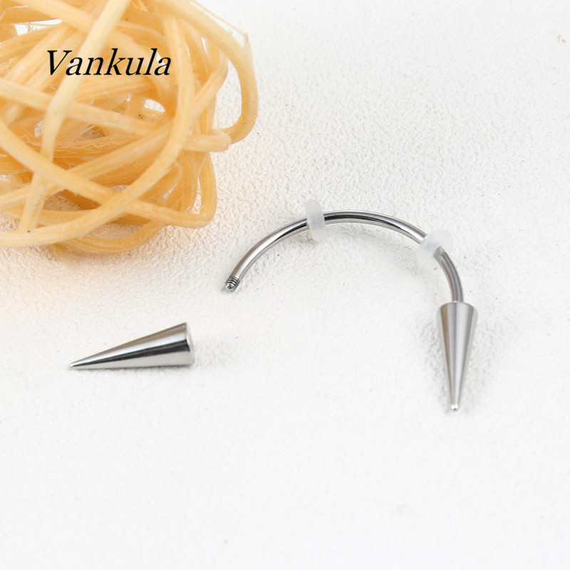 Vankula din oțel inoxidabil 2021, decorație pentru dinți la modă, în formă de C, buză, dinte de tigru, unghie, dinte de zombie, piercing de vampir, bijuterii