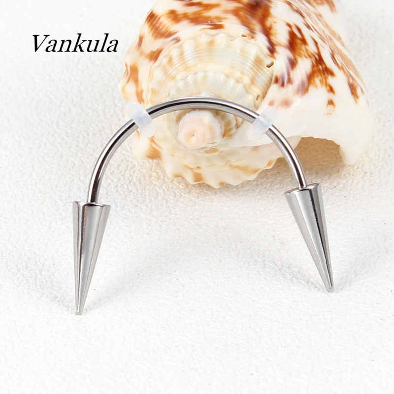 Vankula din oțel inoxidabil 2021, decorație pentru dinți la modă, în formă de C, buză, dinte de tigru, unghie, dinte de zombie, piercing de vampir, bijuterii