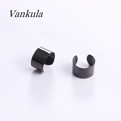 Vankula New Fashion Manșete de urechi mici și subțiri Manșete de urechi pentru urechi neperforate Cercei de cartilaj fals din oțel inoxidabil pentru femei sau bărbați
