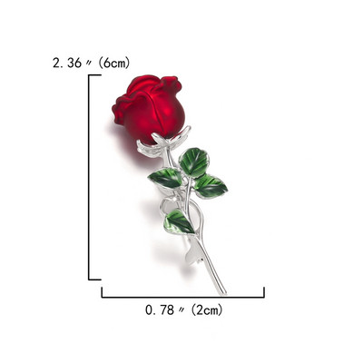 Strasszköves vörös rózsa virágos brossok nőknek Elegáns tulipán virágcsokor csokorkötős hajtóka tűk Esküvői parti jelvény ékszerek