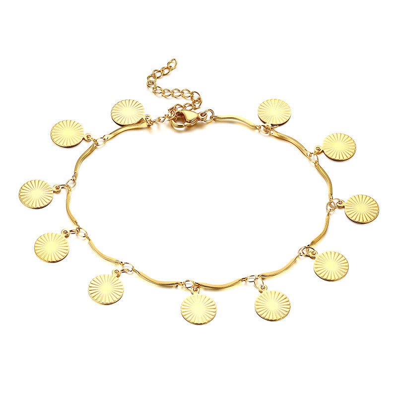 Brățară de gleznă de plajă pentru femei boeme