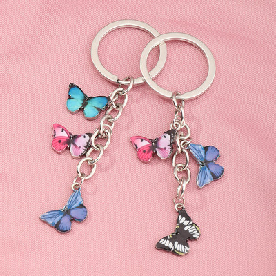 Breloc cu cireșe de cristal roșu pentru femei Breloc drăguț cu fructe Bărbați Breloc cu pandantiv pentru mașină Breloc pentru geanta pentru fete Bijuterii de modă Accesoriu