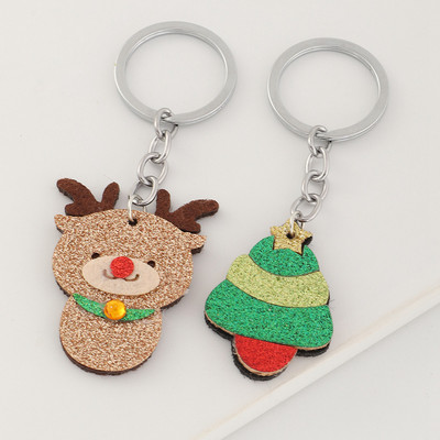 Breloc cu cireșe de cristal roșu pentru femei Breloc drăguț cu fructe Bărbați Breloc cu pandantiv pentru mașină Breloc pentru geanta pentru fete Bijuterii de modă Accesoriu