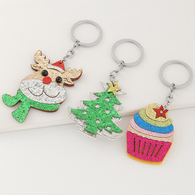 Breloc cu cireșe de cristal roșu pentru femei Breloc drăguț cu fructe Bărbați Breloc cu pandantiv pentru mașină Breloc pentru geanta pentru fete Bijuterii de modă Accesoriu