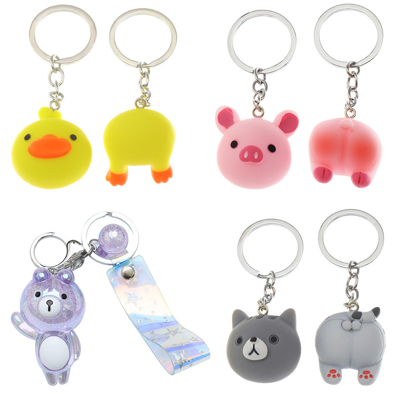 Breloc cu cireșe de cristal roșu pentru femei Breloc drăguț cu fructe Bărbați Breloc cu pandantiv pentru mașină Breloc pentru geanta pentru fete Bijuterii de modă Accesoriu