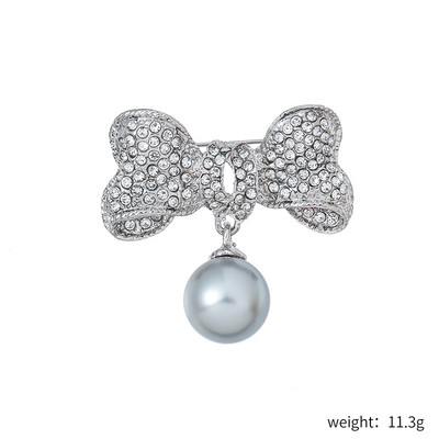 Fabrică Direct Cristal Diamante și Perle Imitații Bijuterii de flori Broșă Ace Buchete de nuntă DIY Брошь Декор