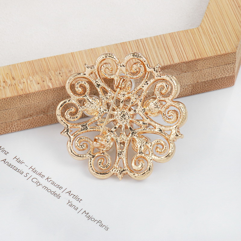 Fabrică Direct Cristal Diamante și Perle Imitații Bijuterii de flori Broșă Ace Buchete de nuntă DIY Брошь Декор