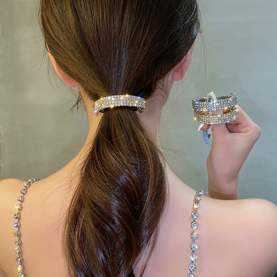 2021. gada jauni Crystal Barrette aksesuāri Rhinestone matadata matu sprādzes sievietēm Dāvanas Zirgaste Sprādze Matu Aksesuāri Matu rokturis