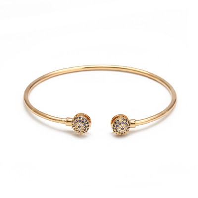 Ochi norocos, turcesc, albastru, ochi rău, brăţară, cupru, reglabilă, brățară de mână Fatima, pentru femei, fete, bărbați, bijuterii BE602