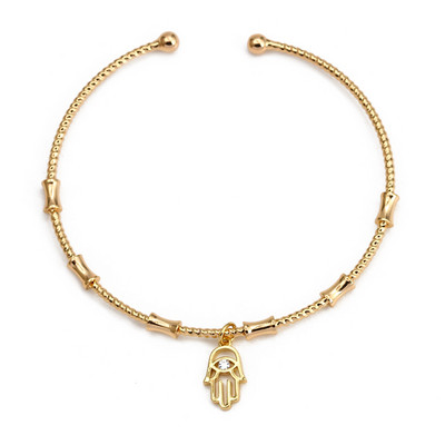 Ochi norocos, turcesc, albastru, ochi rău, brăţară, cupru, reglabilă, brățară de mână Fatima, pentru femei, fete, bărbați, bijuterii BE602