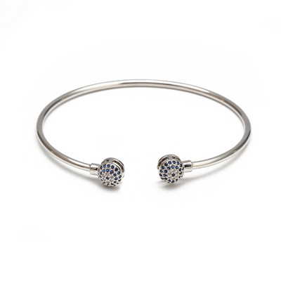 Ochi norocos, turcesc, albastru, ochi rău, brăţară, cupru, reglabilă, brățară de mână Fatima, pentru femei, fete, bărbați, bijuterii BE602