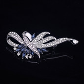 Broșă de piatră de cristal pentru femei, 2021