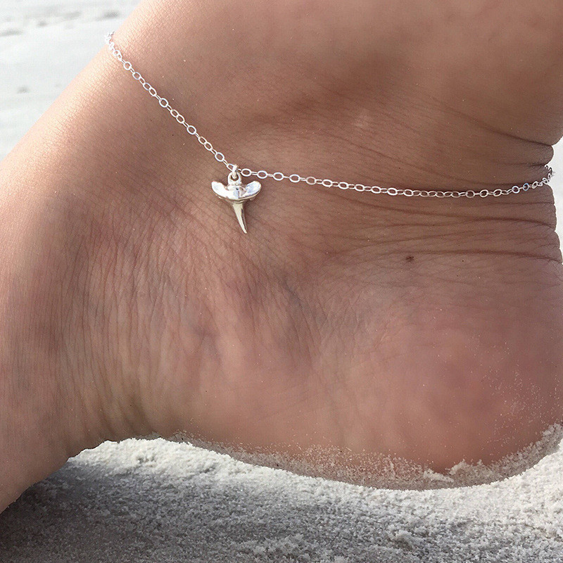 Huitan gleznă simplă pentru gleznă pentru femei Accesorii delicate pentru brățară pentru picior pentru fete, lanț pentru picioare de plajă, cadou de lux, bijuterii de modă