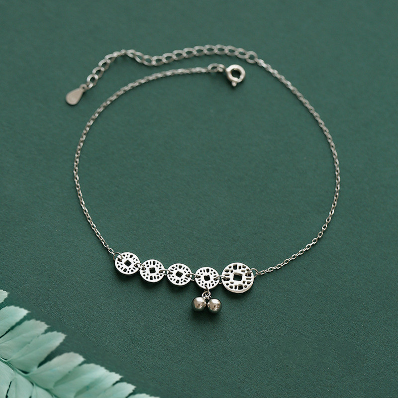 Huitan gleznă simplă pentru gleznă pentru femei Accesorii delicate pentru brățară pentru picior pentru fete, lanț pentru picioare de plajă, cadou de lux, bijuterii de modă