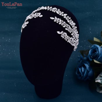 YouLaPan HP496 Fashion Woman Headband Rhinestone Νυφικό Αξεσουάρ για τα μαλλιά Αξεσουάρ για τα μαλλιά της νύφης Tiara Διαγωνισμός κεφαλής