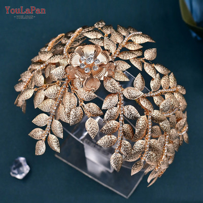 YouLaPan HP496 mados moters galvos apdangalas Kalnų krištolas nuotakos galvos apdangalas Vestuviniai plaukų aksesuarai nuotakos tiaros galvos apdangalai