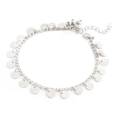 Punk auriu argintiu ciucuri picior clopot gleznă Boho femei brăţară pe picior desculţ sandale glezna pentru femeie vară plajă bijuterii