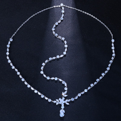 Stonefans Boho Mireasă Nuntă Cap Lanț rafinat Cubic Zirconia Frunte Frunte Bentita Lanț Bijuterii Păr pentru Femei Casca