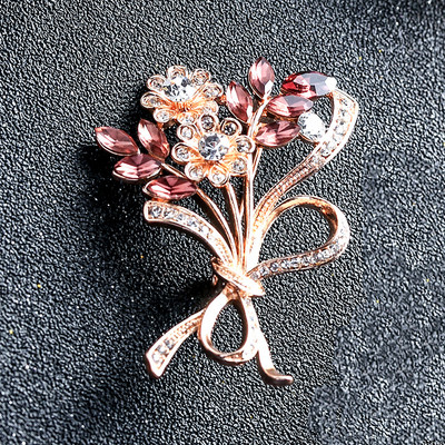 Xingyunday Calitate Elegantă Trandafir Albastru Cristal Ace Data Nunta Bijuterii Anual Marca Rochie Coat Accesorii