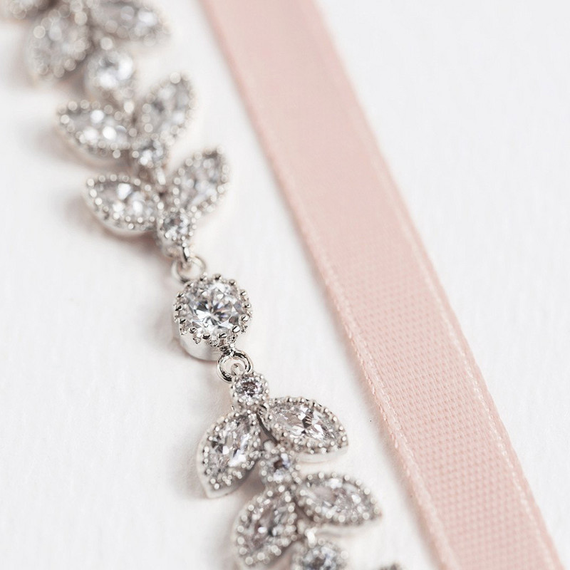 Stonefans Strass Cristal Lanț Cap Mireasă Accesorii Păr Mireasă Bandă Zircon Nunta Femei Bijuterii Cap Tiara lucrate manual