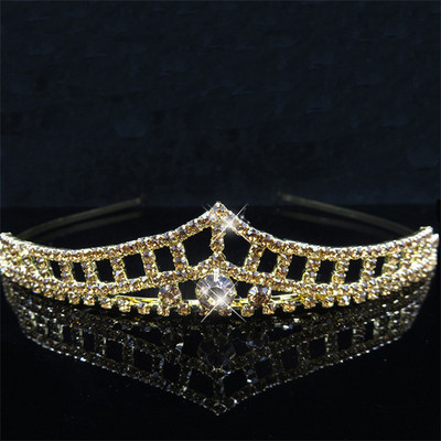 Nunta Mireasa Printesa Cristal Austriac Tiara Coroana Voal Accesoriu De Par Pentru Fete Copii Tiara Coroana Bijuterii Păr