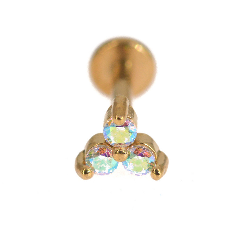 Oțel chirurgical Labret Stud Buză Medusa Inel Ureche Cartilaj Helix Tragus Lobe Concha Piercing Cercei Hipoalergenic Bijuterii pentru corp