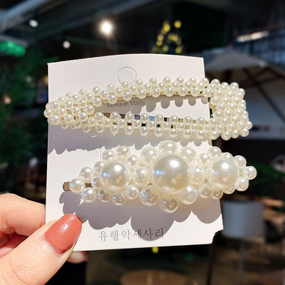 5 bucăți/set agrafă de păr pentru femei la modă set de cleme de păr Snap clemă de păr moale clemă de păr pentru coafură clemă de păr bijuterii