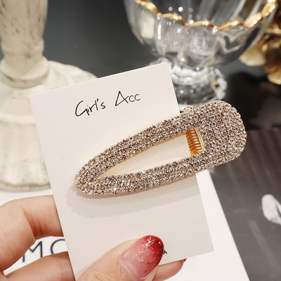 Acele de păr din cristal coreean Bijuterii de păr pentru femei Simulare de modă Perle de aur Agrafe Agrafe Ace Nuntă Accesorii pentru tiare de mireasă