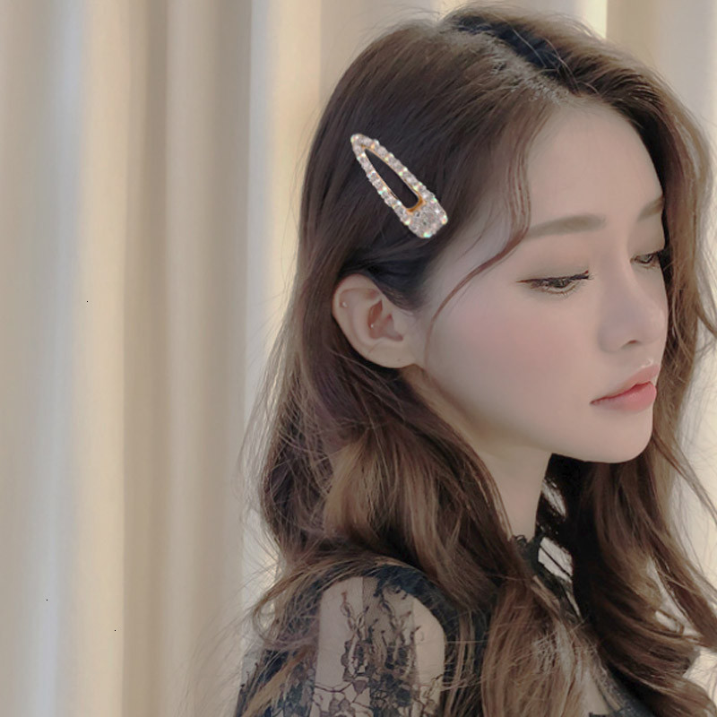 Acele de păr din cristal coreean Bijuterii de păr pentru femei Simulare de modă Perle de aur Agrafe Agrafe Ace Nuntă Accesorii pentru tiare de mireasă