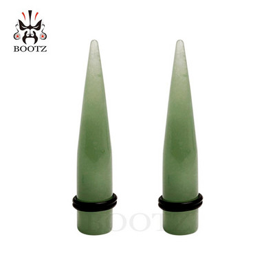 Kubooz piercing piatra urechi conice bijuterii pentru corp cercei expander pereche calibre de vânzare