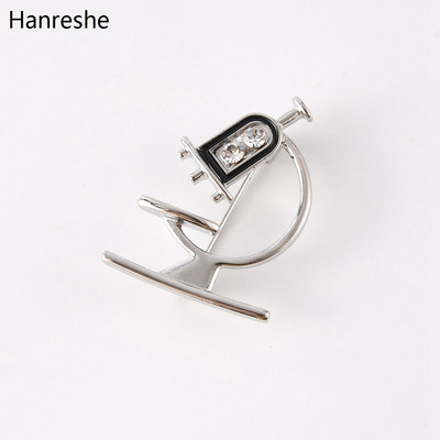 Nou Microscop Echipament Medical Broșă Pin Doctor Asistentă Spital rever Rucsac Zircon Insigna Ace Bijuterii Accesorii Cadou