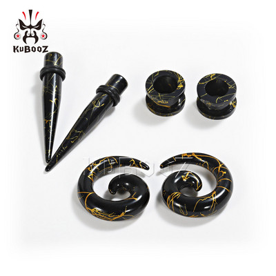 Kubooz piercing expander bijuterii pentru corp set de conici și dopuri acrilici pentru urechi