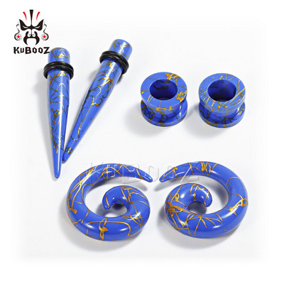 Kubooz piercing expander bijuterii pentru corp set de conici și dopuri acrilici pentru urechi