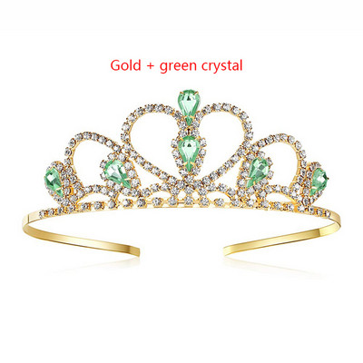 2022 Moda Printesa Coroana Mireasa Cristal Coafura Accesorii pentru Par Fete Strass Coefca Mireasa Petrecere Nunta Acces la Par