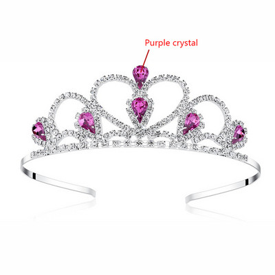 2022 Moda Printesa Coroana Mireasa Cristal Coafura Accesorii pentru Par Fete Strass Coefca Mireasa Petrecere Nunta Acces la Par