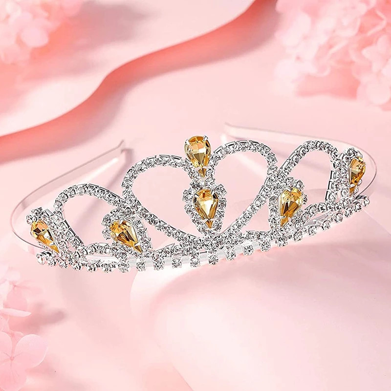 2022 Moda Printesa Coroana Mireasa Cristal Coafura Accesorii pentru Par Fete Strass Coefca Mireasa Petrecere Nunta Acces la Par