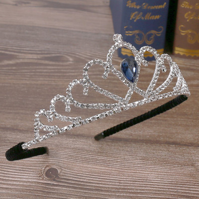 Noua Prințesă Ziua de Naștere Tiara Copii Fete Bal Coroana Mireasă Nuntă Coroana Accesorii pentru petreceri Bijuterii de păr la modă