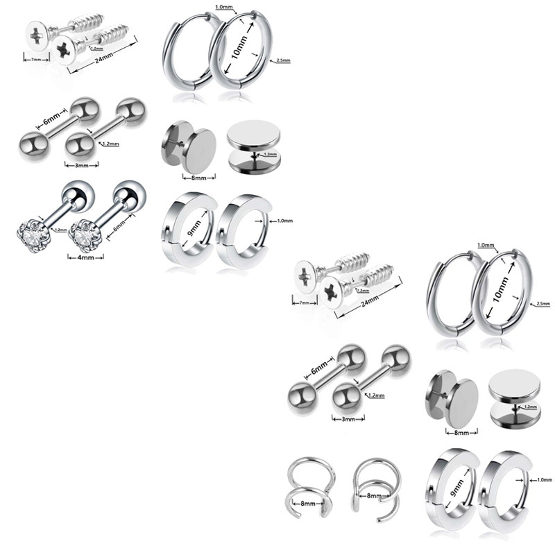 12 piese Leaves Ear Cuff Non-Piercing Ureche Clip Cercei pentru femei Bărbați Fals Cartilage Cerce Manșetă Trend Bijuterii En-gros