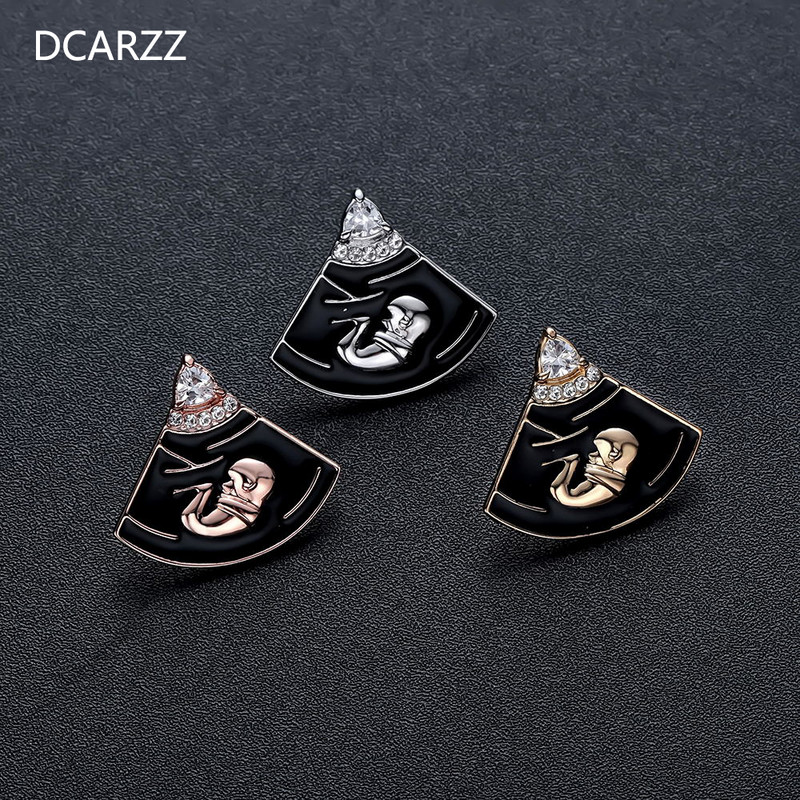 Broșă în formă de sarcină B-mode Bijuterii pentru femei Cadou pentru medic/asistentă Bijuterii medicale de modă Ace emailate