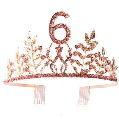 Kuninganna sünnipäevakroon 6 16 18 21 30 50 lindiga kristallist tiaara printsessi sünnipäevabaar Mitsvah peo aastapäeva kaunistustarbed
