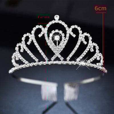 Mireasa nunta stras coroana bentita Accesorii pentru par Femeie fetita petrecere bijuterii de par