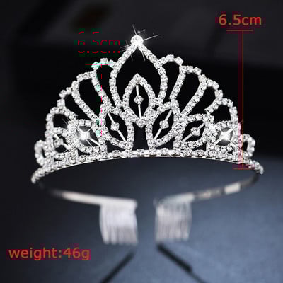 Mireasa nunta stras coroana bentita Accesorii pentru par Femeie fetita petrecere bijuterii de par