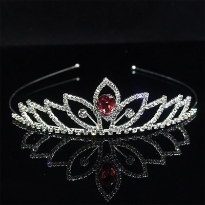 Hot Fashion Princess Tiaras and Crowns Headband Kid Girls Lover Bridal Prom Crown Crown Wedding Party Αξεσουάρ Κοσμήματα για τα μαλλιά