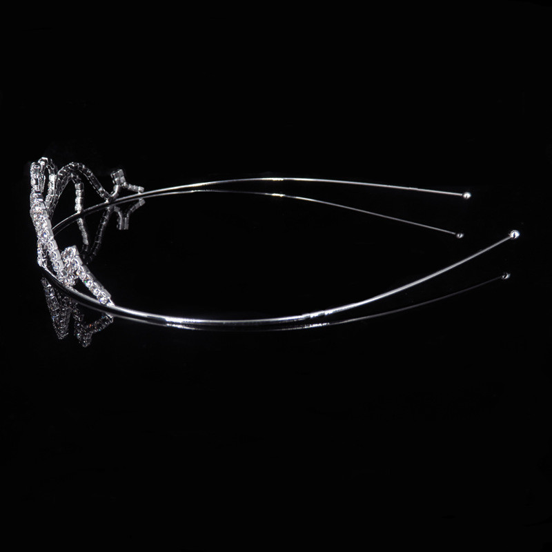 Aranyos hercegnő gyerekek kristály tiara és koszorúslány fejpánt menyasszonyi korona esküvői parti kellékek lányok divatos haj kiegészítők