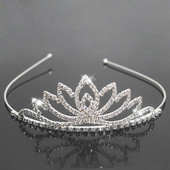 Moda Strasuri Printesa Diademi Coroane De Cristal Pentru Fete Performanta Petrecere Mireasa Bijuterii Par Accesorii Nunta