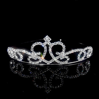 Fashion Rhinestone Princess Tiaras Crystal Crowns For Girls Performance Party Νυφικά μαλλιά Κοσμήματα Γάμου Αξεσουάρ