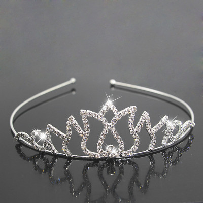 Moda Strasuri Printesa Diademi Coroane De Cristal Pentru Fete Performanta Petrecere Mireasa Bijuterii Par Accesorii Nunta